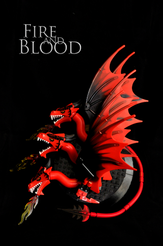 Illustration for article titled Game Of Thrones House Sigils, Made Out Of Lego